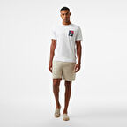 Nautica Erkek Bej Slim Fit Şort
