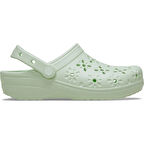 croc 210927-3YH CLASSIC FLORAL CUT OUT CLOG SPOR TERLİK SANDALET