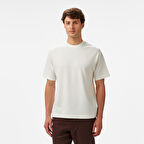 Nautica Erkek Krem Comfort Fit T-Shirt