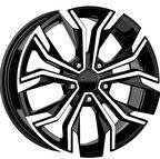 EMR-W7618-02 6.5.x16" -5x114,3 ET35 73.1 Deep Black Diamond Gloss Jant (4 Adet)