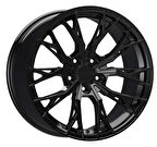EMR-S1038-31 7.5x17" -5x100 ET35 73.1 Black Jant (4 Adet)