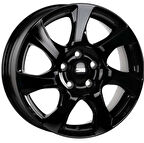 CMS-1059-11 6.0x15" -4x98 ET35 58.1 Complete Black Gloss Jant (4 Adet)