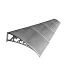 Pratik Sundurma Kapı Pencere Üstü 100x480 cm Gri