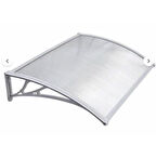 Kapı Üstü Pratik Sundurma 120 X 60 cm Gri