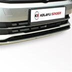 VW Passat B8 Ön Tampon Alt Çıtası 3 Prç Krom 2015 ve Sonrası