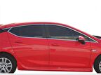 Opel Astra K Cam Çerçevesi 16 Prç Krom  2015 ve Sonrası