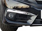 Honda Civic 10 Sis Farı Kaşı 2 Prç Krom 2016 ve Sonrası