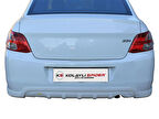 Peugeot 301 Arka Orta Tampon Difüzör (Fiber/Astarlı) 2013 ve Sonrası