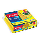 Vileda Bulaşık Süngeri 2'Li Yeşil Oluklu 1 Adet