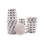 Karton Bardak Extra Kalın 7 Oz 50'Li 1 Adet