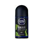Nivea Deo Roll-On 50ml Men Deep 3 Adet