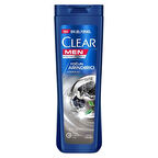 Clear Şampuan 350ml Men Yoğun Arındırıcı Kömür 4 Adet
