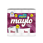 Maylo Tuvalet Kağıdı 3 Katlı 32 'Li 3 Katlı 4 Adet