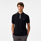 Nautica Erkek Siyah Classic Fit Polo Yaka T-Shirt