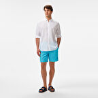 Nautica Erkek Mavi Regular Fit Deniz Şortu