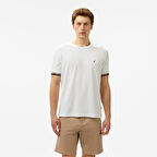 Nautica Erkek Beyaz Regular Fit T-Shirt