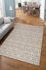 Modern Tasarımlı Jüt Dokuma Loop Sisal Kahve Renk Halı