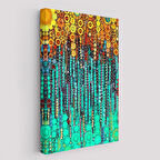 Renkli Sarmaşık Duvar Tablosu-6101