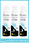 3 Adet Emotion Invisible Fresh Black & White Kadın Deodorant 150ml Vegan, Leke Bırakmaz