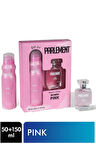 Parlement 50 Ml Pink Kadın Parfüm + 150 Ml Deodorant Seti