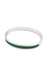 Baget Taşlı Bilezik - Yeşil
