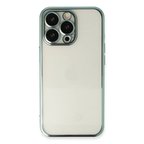 Apple İphone 14 Pro Max Kılıf Razer Lensli Silikon - Yeşil