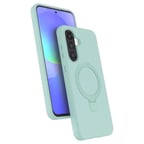 Samsung Galaxy A37 5g Regal Magsafe Standlı Kapak - Su Yeşili
