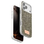 Onegif Apple İphone 17 Pro Max Bright Simli Kapak - Çöl Titanyum