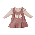 ELLA FİYONKLU KIZ ELBİSE