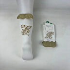 KIZ ÇOCUK MELEK KANAT DİZ ALTI ÇORAP