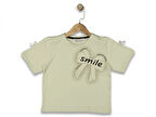 SMILE BASKILI KIZ T-SHIRT