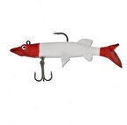 6579 Realistic Pike Kırmızı Kafa Kuyruk Turna Model Kendinden Zokalı 10cm. 18gr. 5li Paket