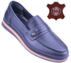 Detector Hakiki Deri Ortopedik Ultra Rahat Şık Erkek Ayakkabı 6110