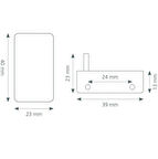 Canex Kapak İticili Çıt Çıt Takım Çiftli