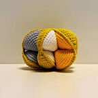 Uretti - Ahmet 3816 - Amigurumi Örgü Oyuncak  Top  - Renkli