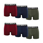 Erkek Boxer Likralı Premıum 6'lı Kutu ROBERT BM-CLS