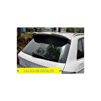 Audi a3 hb bagaj üstü spoiler 8v 2013+ siyah boyalı