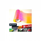 CARUB Far-Stop Filmi 30CM X 1 M Bukalemun ORANJ Turuncu