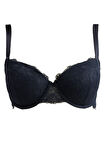 La Senza Siyah Balenli Sütyen 60263072 LS