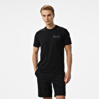 Nautica Erkek Siyah Regular Fit Baskılı T-Shirt