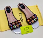 Fendi Taş Detaylı Kadın Terlik 8R6507-93