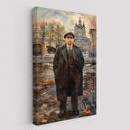 Vladimir Lenin Sovyet Dönemi Rusya Dekoratif Duvar Tablosu-6194