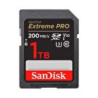 SanDisk Extreme Pro 1TB 200/140MB/s SDXC V30 UHS-I U3 Hafıza Kartı SDSDXXD-1T00-GN4IN