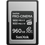 Sandisk 960GB Pro-Cinema CFexpress Type-A Hafıza Kartı