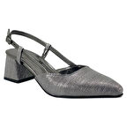 Beety 909 Günlük Kadın Abiye Ayakkabı-Platin