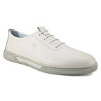 Libero 1022 Günlük Hakiki Deri  Erkek Ayakkabı-Beyaz