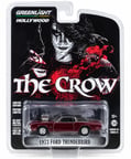 Greenlight  1:64 The Crow 1973 Ford Thunderbird Hollywood Diecast Model Araba