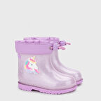 W10339 BIMBI UNICORNIO GLITTER Kız Çocuk Yağmur Çizmesi