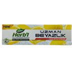 HERB'L Uzman Beyazlık Tuz ve Limon Beyazlatıcı Diş Macunu 100gr (Florürsüz)