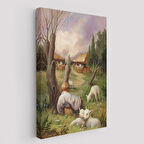 Nasıl Bakarsan Öyle Görürsün, Sürreal Duvar Tablosu-6226